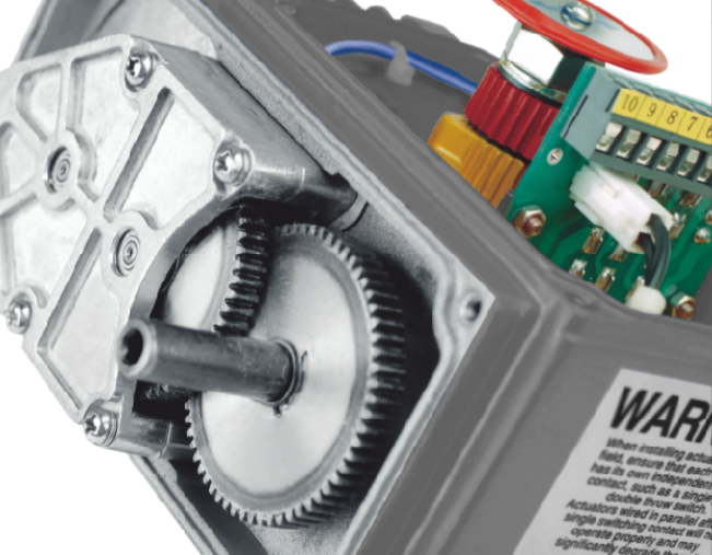 AOX-R電動執(zhí)行機構傳動部分